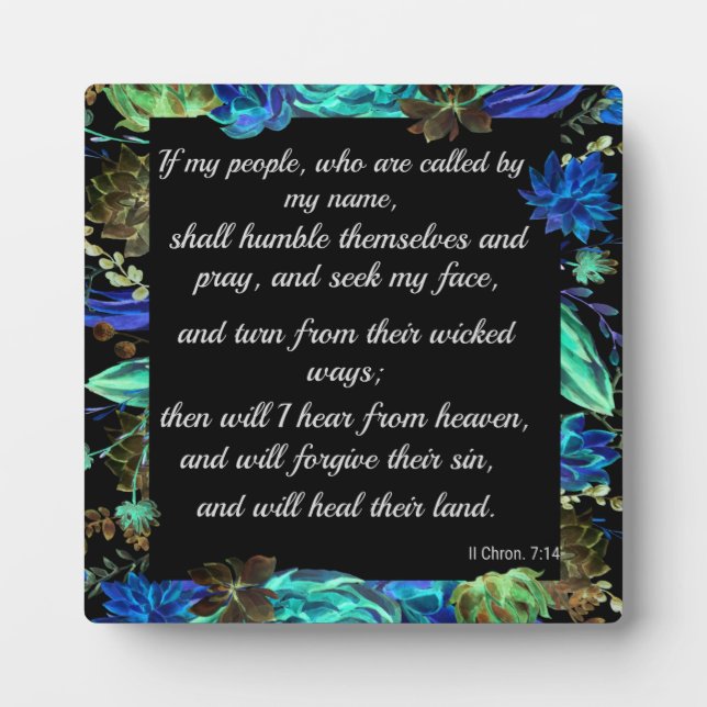 If people who are called by my name   plaque (Front)