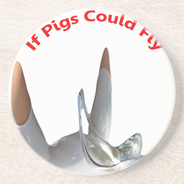 If Pigs Could Fly Coaster (Front)