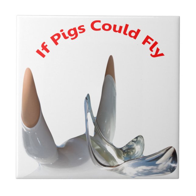 If Pigs Could Fly Tile (Front)