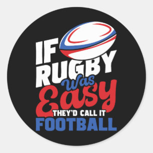If Rug Football And Wrestling Wrestler For Men Wom Classic Round Sticker