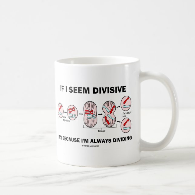 If Seem Divisive It's Because I'm Always Dividing Coffee Mug (Right)