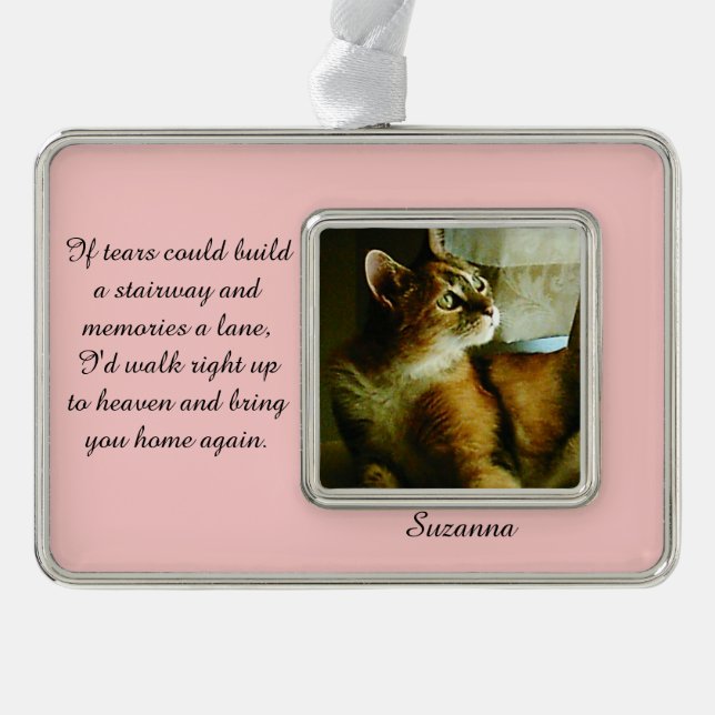 If Tears Could Build a Stairway Ornament (Front)