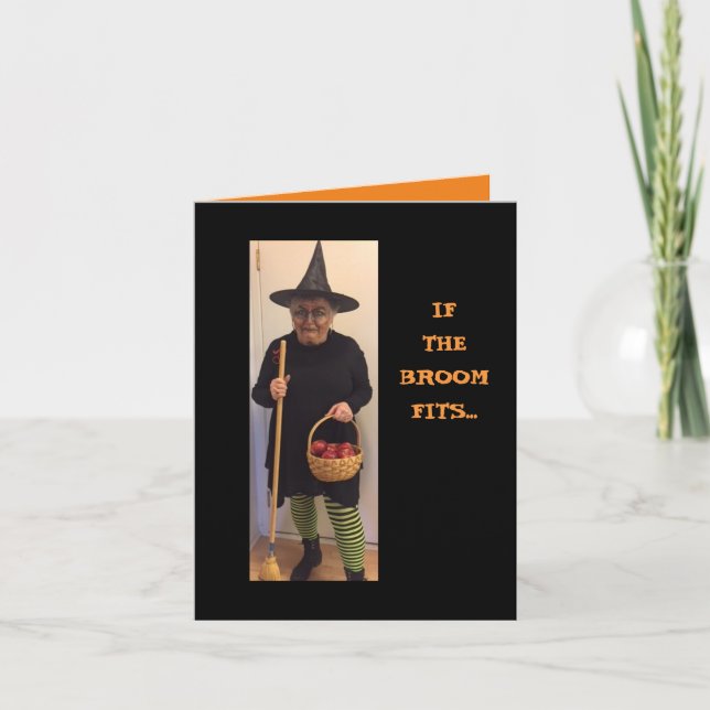 If the Broom fits Card (Front)