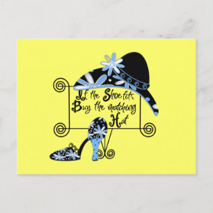 If the Shoe Fits Postcard