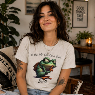 If They Talk About You Behind Your Back Tri-Blend Shirt