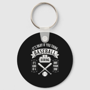 If think baseball is boring kind of smart key ring