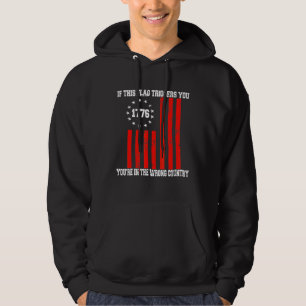 If This Flag Triggers Betsy Ross American Flag 177 Hoodie