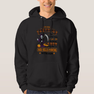 If U Mess Me Grandpa Is Coming After You Classic Hoodie