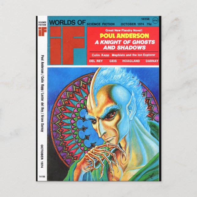 If v22 n07 (1974-10.UPD)_Pulp Art Postcard (Front)