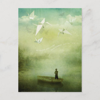 If Wishes Were Wings (Postcard) Postcard