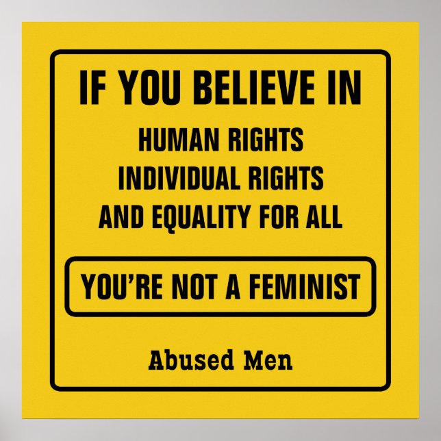 If You Believe In Human Rights … Poster (Front)