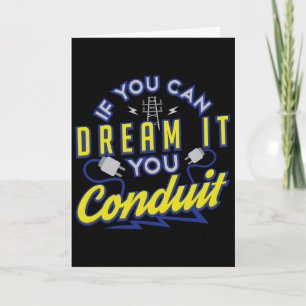 If You Can Dream It You Conduit Valentines Gift  Card