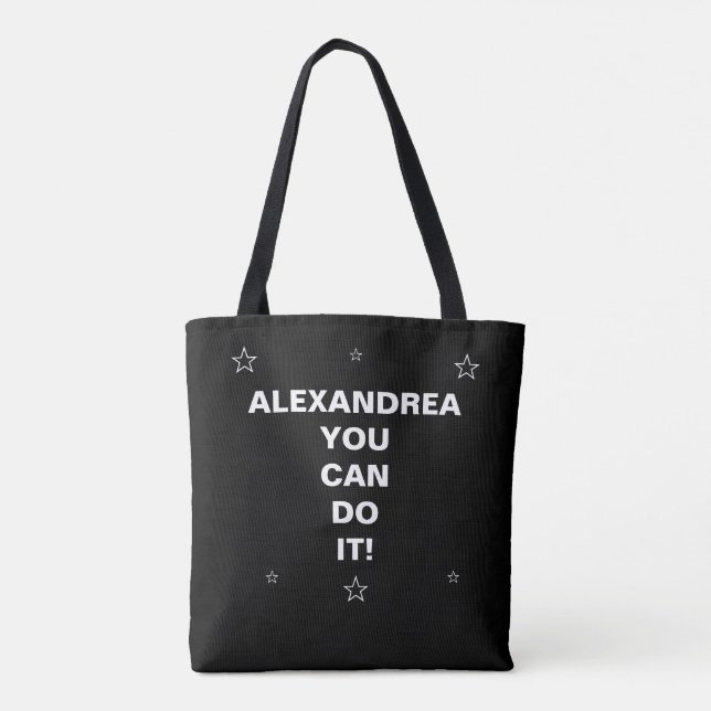 If You Can Dream You Can Start Personalise  Tote Bag (Back)