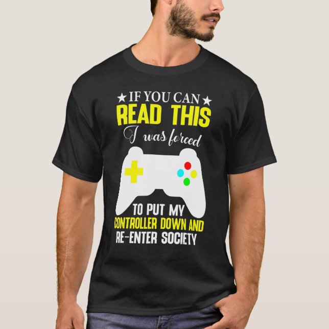 If You Can Read This Quote Anti Social Sarcastic G T-Shirt (Front)