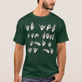 If You Can Read This Say Hi American Sign Language T-Shirt