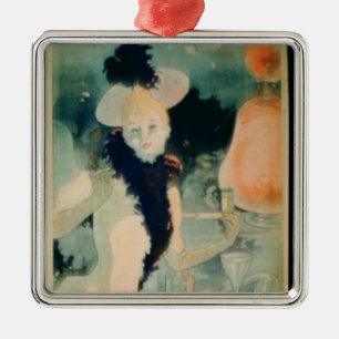 'If You Cough, Take Geraudel Pastilles' (colour li Metal Ornament