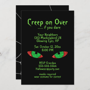If you Dare Halloween Party Invitations