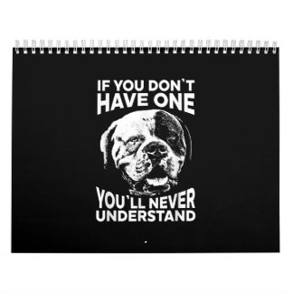 If You Dont Have One Funny American Bulldog Gift Calendar