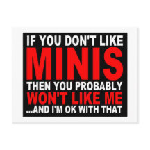 If you don't like Minis...Post Card