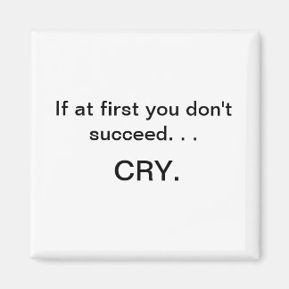 If You Don't Succeed Magnet
