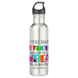 If You Have Good Thoughts They Will Shine Out  710 Ml Water Bottle