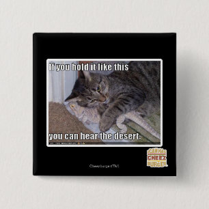 If you hold it like this 15 cm square badge