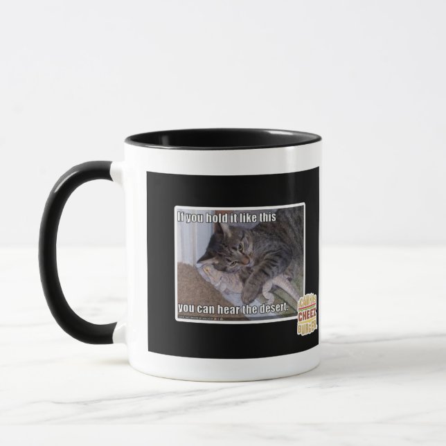 If you hold it like this mug (Left)