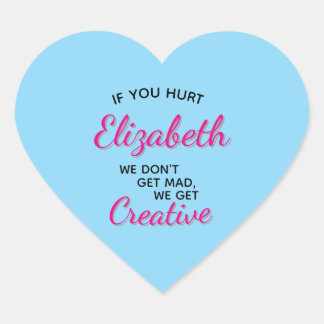 If You Hurt We Get Creative Heart Sticker
