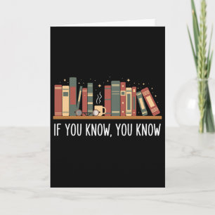 If You Know You Know Six Seven Book Christmas Card