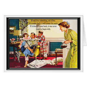 If You Love Something, Set It Free...