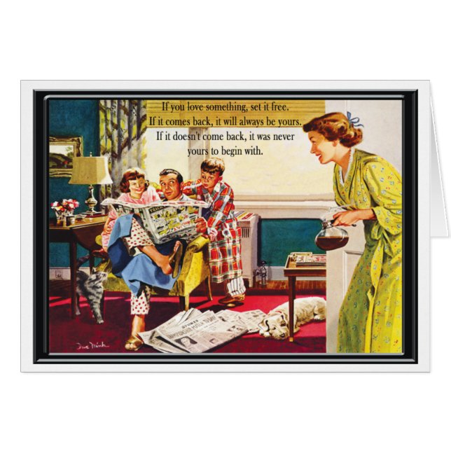 If You Love Something, Set It Free... (Front Horizontal)