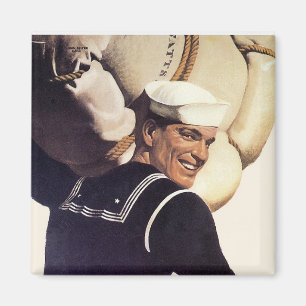 If you tell where he's going... magnet