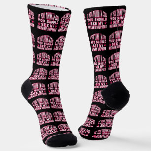 If You Think I'm Cool, See My German Shepherd Socks