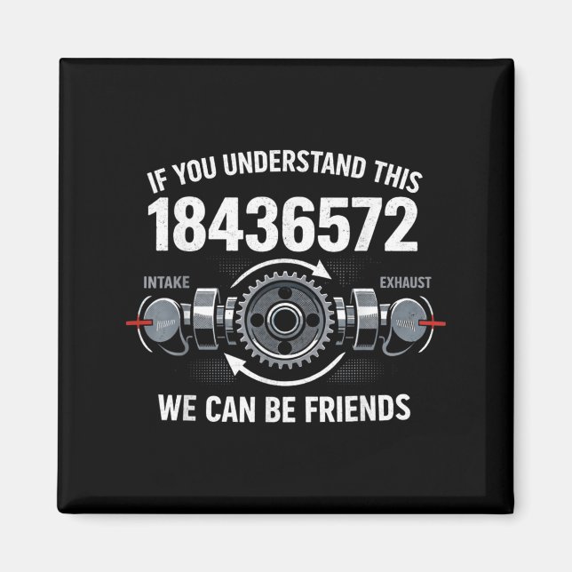 If You Understand 18436572 Engine Mechanic Magnet (Front)