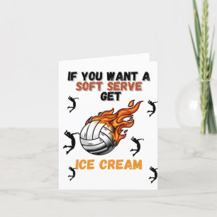 if you want a soft serve get ice cream thank you card