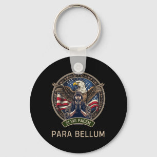 If You Want Peace Prepare For War Si Vis Pacem Par Key Ring