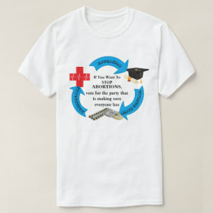 If You Want To STOP ABORTIONS................. T-S T-Shirt