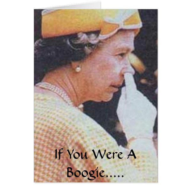  If You Were A Boogie..... (Front)