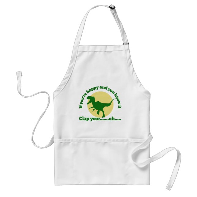 If youre happy and you know it standard apron (Front)