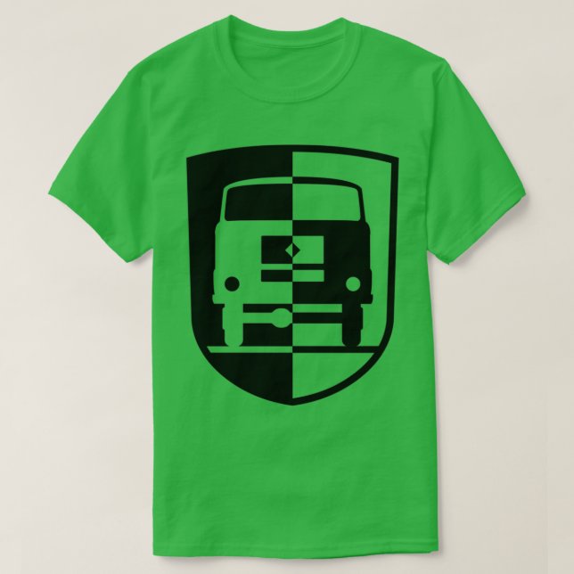 IFA Ludwigsfelde coat of arms black T-Shirt (Design Front)