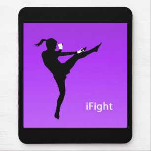 iFight girl mousepad