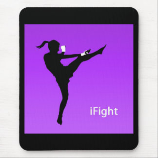 iFight girl mousepad