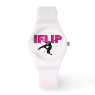IFlip gymnastics Women's Sporty Silicon Watch
