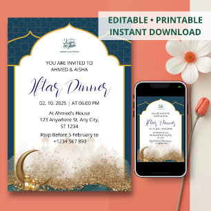 Iftar dinner invitation ramadan navvy mosque