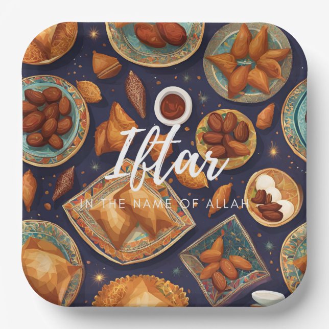 Iftar Disposable Plates (Front)