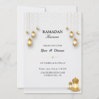 Iftar invitation | Ramadan kareem iftar invitation