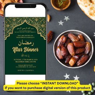IFTAR PARTY IFTAR DINNER Invitation
