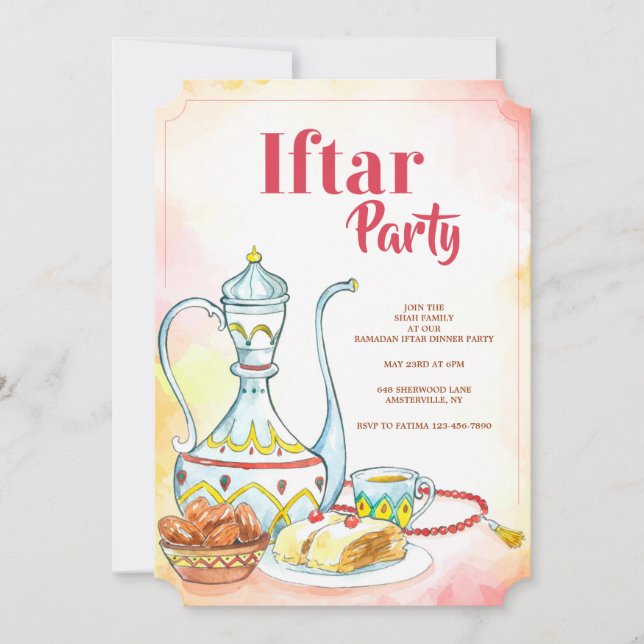 Iftar Party Invitation (Front)