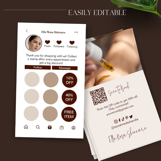 IG Loyalty Business Card (Creator Uploaded)