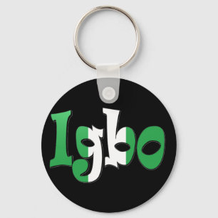 Igbo (Nigerian Flag) Key Ring